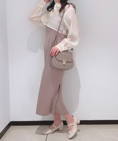 MAJESTIC LEGON / マジェスティックレゴン ロング・マキシ丈ワンピース | ショートシャツセットワンピ