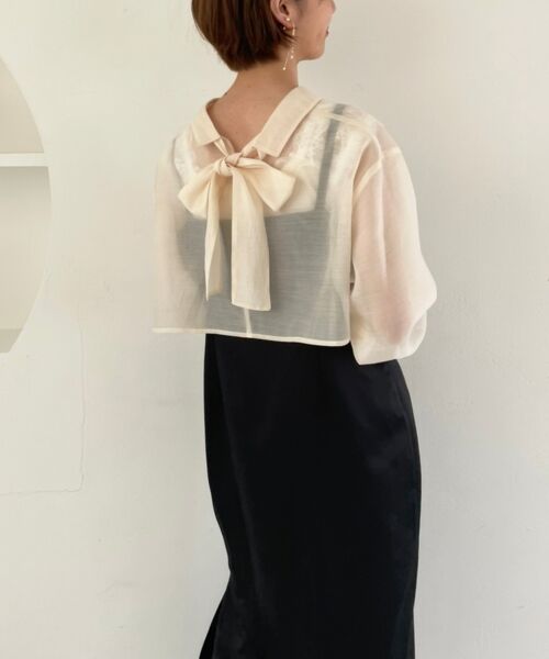 MAJESTIC LEGON / マジェスティックレゴン ロング・マキシ丈ワンピース | ショートシャツセットワンピ | 詳細10