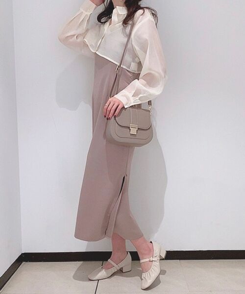 MAJESTIC LEGON / マジェスティックレゴン ロング・マキシ丈ワンピース | ショートシャツセットワンピ | 詳細16