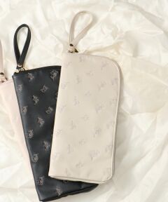 MAJESTIC LEGON / マジェスティックレゴン ポーチ | フラワー刺繍ペンライトケース