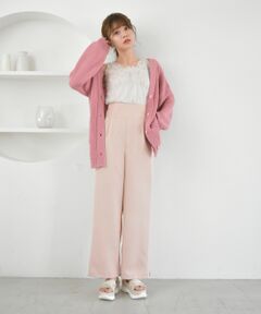 MAJESTIC LEGON / マジェスティックレゴン その他パンツ | 2wayハイウエストレディパンツ