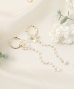 MAJESTIC LEGON / マジェスティックレゴン ピアス・イヤリング | 繊細フラワーイヤリング