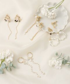 MAJESTIC LEGON / マジェスティックレゴン ピアス・イヤリング | 繊細フラワーイヤリング