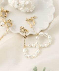 MAJESTIC LEGON / マジェスティックレゴン ピアス・イヤリング | 繊細フラワーイヤリング