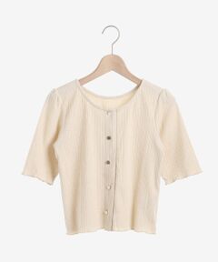 MAJESTIC LEGON / マジェスティックレゴン カットソー | フロントボタンジャストトップス