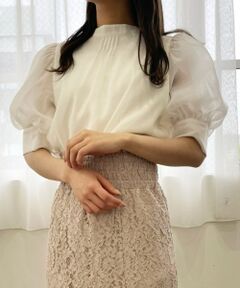 MAJESTIC LEGON / マジェスティックレゴン シャツ・ブラウス | エアリーバックリボンアソートブラウス