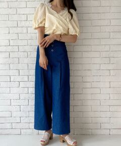 MAJESTIC LEGON / マジェスティックレゴン その他パンツ | ハイウエストワイドパンツ