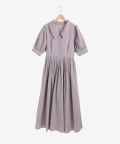 MAJESTIC LEGON / マジェスティックレゴン ロング・マキシ丈ワンピース | レディプリーツシャツワンピ