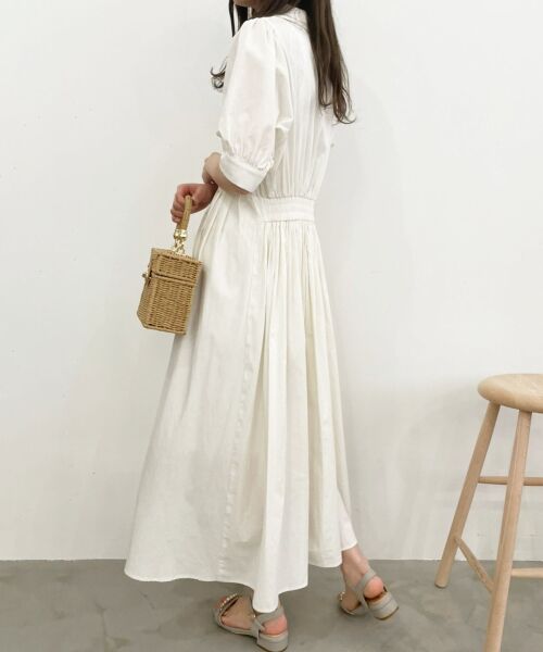 MAJESTIC LEGON / マジェスティックレゴン ロング・マキシ丈ワンピース | レディプリーツシャツワンピ | 詳細2