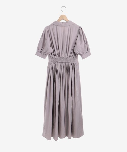 MAJESTIC LEGON / マジェスティックレゴン ロング・マキシ丈ワンピース | レディプリーツシャツワンピ | 詳細4
