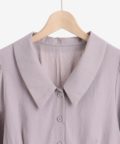 MAJESTIC LEGON / マジェスティックレゴン ロング・マキシ丈ワンピース | レディプリーツシャツワンピ | 詳細5