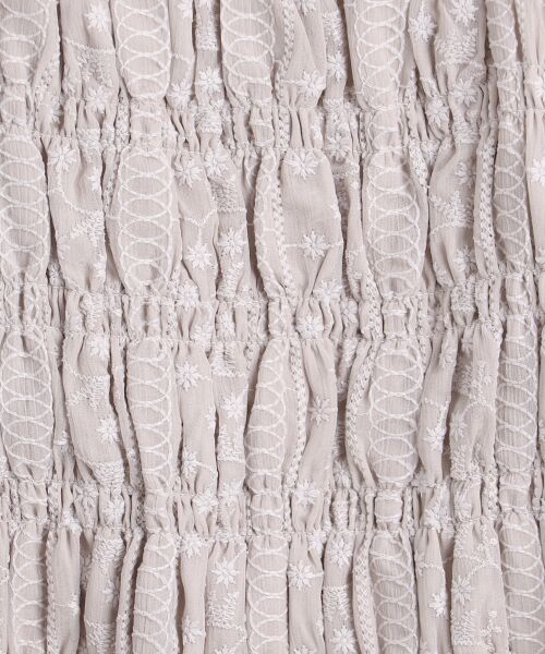 MAJESTIC LEGON / マジェスティックレゴン シャツ・ブラウス | シアー刺繍シャーリングブラウス | 詳細17