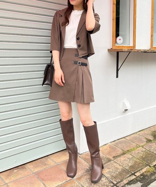 セール ハーフスリーブジャケット シャツ ブラウス Majestic Legon マジェスティックレゴン ファッション通販 タカシマヤファッションスクエア