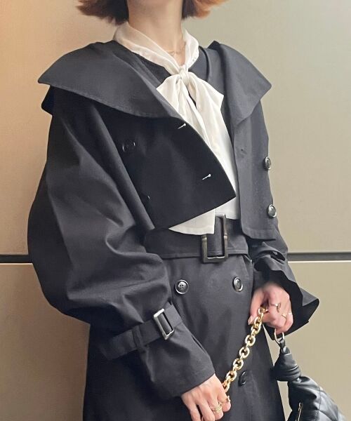 クラシックショートトレンチコート トレンチコート Majestic Legon マジェスティックレゴン ファッション通販 タカシマヤファッションスクエア