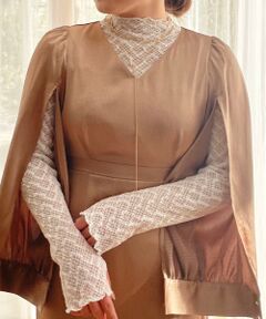 MAJESTIC LEGON / マジェスティックレゴン カットソー | ストレッチレースメロウトップス