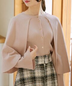 MAJESTIC LEGON / マジェスティックレゴン ニット・セーター | ケープデザインレディニット