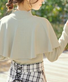 MAJESTIC LEGON / マジェスティックレゴン ニット・セーター | チェーン付ケープカラーセットニット