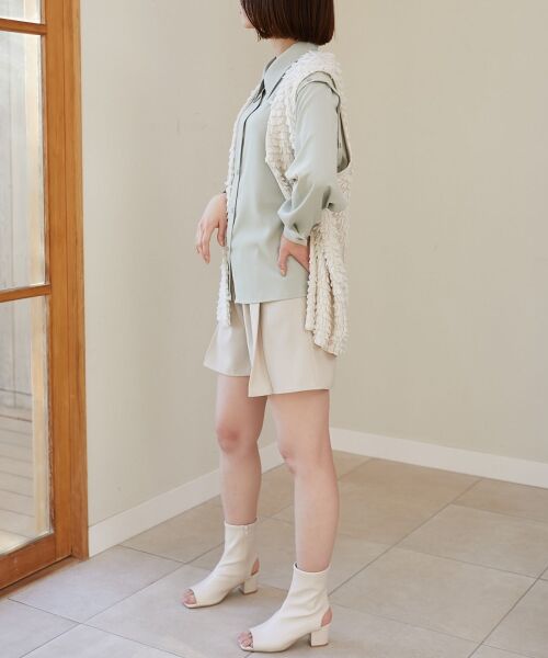 MAJESTIC LEGON / マジェスティックレゴン シャツ・ブラウス | オープンショルダーシャツ | 詳細11