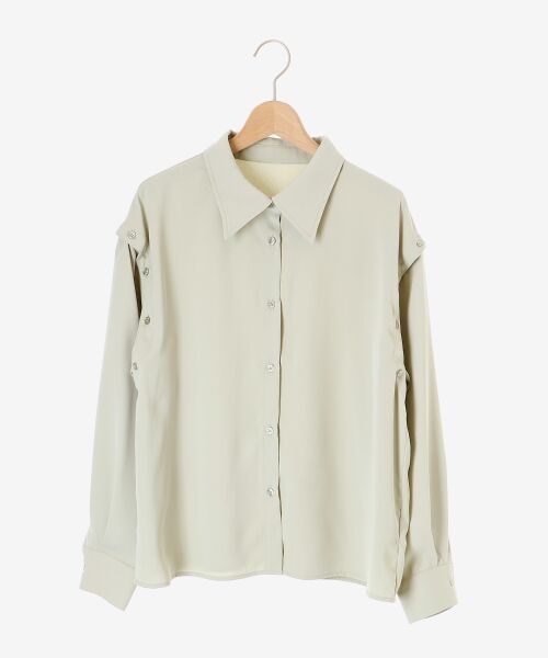 MAJESTIC LEGON / マジェスティックレゴン シャツ・ブラウス | オープンショルダーシャツ | 詳細26