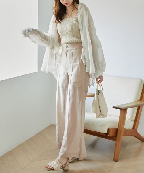 MAJESTIC LEGON / マジェスティックレゴン サンダル | シアーギャザーサンダル | 詳細8