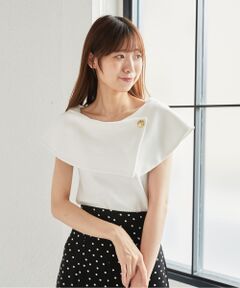 MAJESTIC LEGON / マジェスティックレゴン カットソー | ケープデザインオフショルトップス