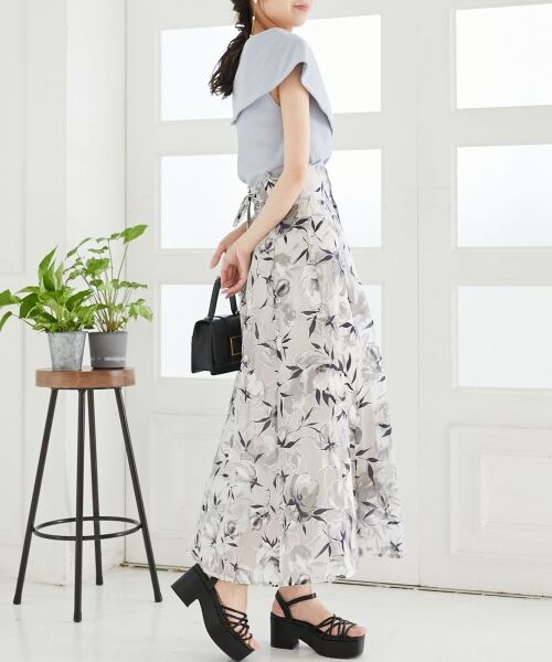 MAJESTIC LEGON / マジェスティックレゴン カットソー | ケープデザインオフショルトップス | 詳細3