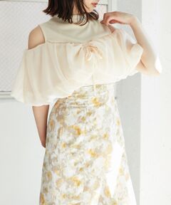 MAJESTIC LEGON / マジェスティックレゴン カットソー | バルーンオフショル風リブトップス