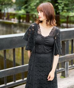 MAJESTIC LEGON / マジェスティックレゴン Tシャツ | カップ付きレースインナー