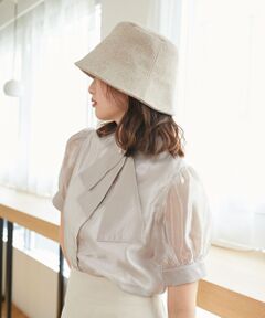 MAJESTIC LEGON / マジェスティックレゴン シャツ・ブラウス | ビジューエアリータイブラウス