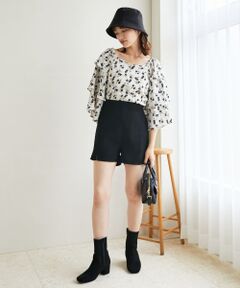 MAJESTIC LEGON / マジェスティックレゴン シャツ・ブラウス | フレアーフリルスリーブブラウス