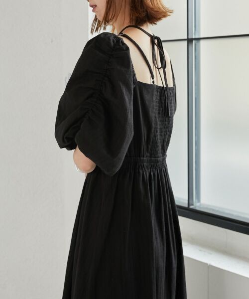 MAJESTIC LEGON / マジェスティックレゴン ロング・マキシ丈ワンピース | クロスストラップオフショルワンピ | 詳細20