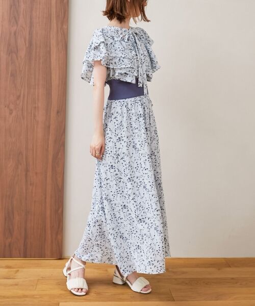 MAJESTIC LEGON / マジェスティックレゴン ロング・マキシ丈ワンピース | フリルスリーブコルセットワンピース | 詳細16