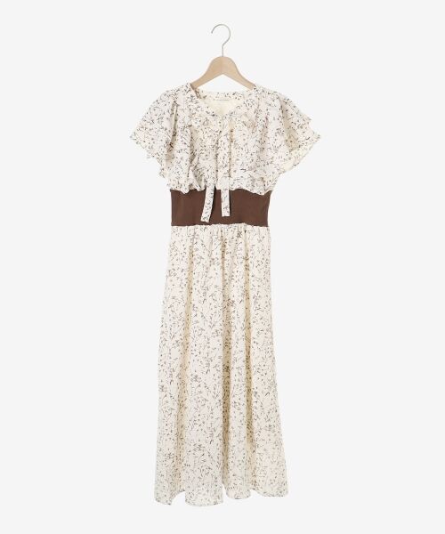 MAJESTIC LEGON / マジェスティックレゴン ロング・マキシ丈ワンピース | フリルスリーブコルセットワンピース | 詳細21