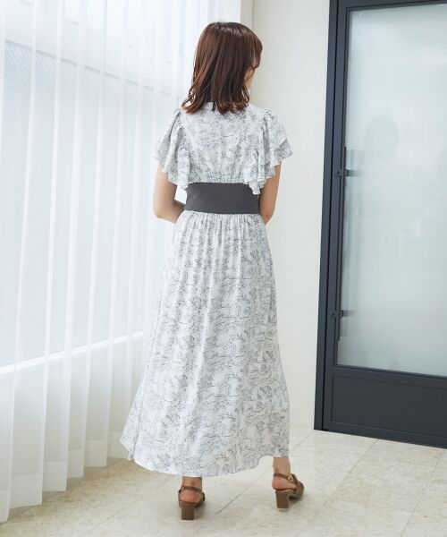 MAJESTIC LEGON / マジェスティックレゴン ロング・マキシ丈ワンピース | フリルスリーブコルセットワンピース | 詳細4