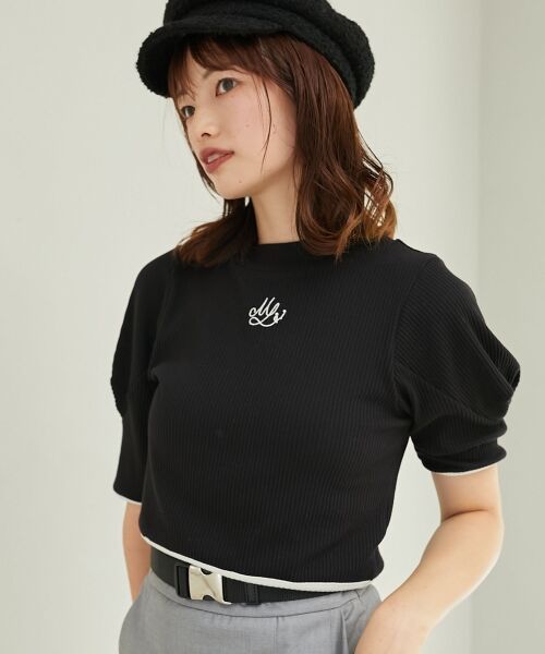 MAJESTIC LEGON / マジェスティックレゴン Tシャツ | モチーフパールクロップドTシャツ | 詳細17