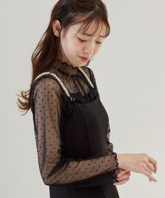 MAJESTIC LEGON / マジェスティックレゴン カットソー | チュールフロッキートップス