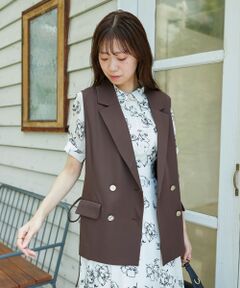 MAJESTIC LEGON / マジェスティックレゴン その他トップス | サイドリボンジレ