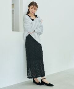 MAJESTIC LEGON / マジェスティックレゴン ロング・マキシ丈スカート | フリルレーススカート