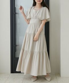 MAJESTIC LEGON / マジェスティックレゴン ロング・マキシ丈ワンピース | スタイルアップティアードワンピース