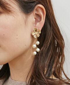 MAJESTIC LEGON / マジェスティックレゴン ピアス・イヤリング | ゆらゆらビジューイヤリング