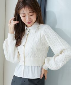 MAJESTIC LEGON / マジェスティックレゴン ニット・セーター | シャツドッキングケーブルニット