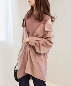 MAJESTIC LEGON / マジェスティックレゴン シャツ・ブラウス | タンクセットカタアキシャツ