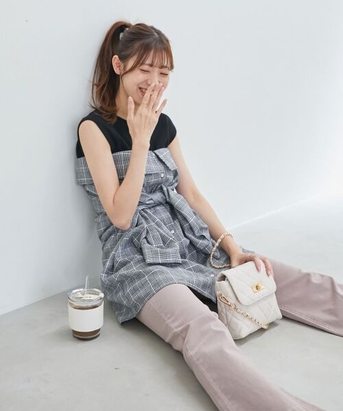 MAJESTIC LEGON / マジェスティックレゴン シャツ・ブラウス | タンクセットカタアキシャツ | 詳細13