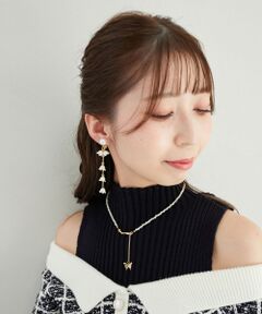 MAJESTIC LEGON / マジェスティックレゴン ピアス・イヤリング | パールロングイヤリング