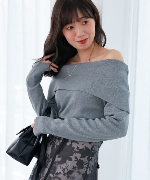 MAJESTIC LEGON / マジェスティックレゴン ロング・マキシ丈ワンピース | レディニットドッキングワンピース | 詳細23