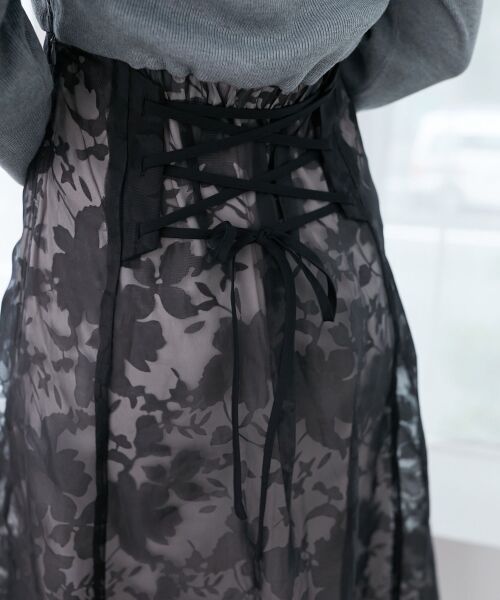 MAJESTIC LEGON / マジェスティックレゴン ロング・マキシ丈ワンピース | レディニットドッキングワンピース | 詳細25