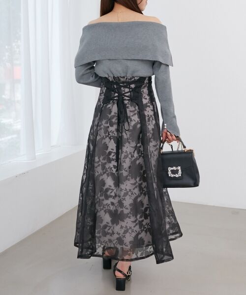 MAJESTIC LEGON / マジェスティックレゴン ロング・マキシ丈ワンピース | レディニットドッキングワンピース | 詳細29