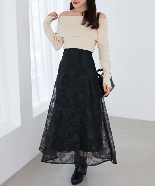 MAJESTIC LEGON / マジェスティックレゴン ロング・マキシ丈ワンピース | レディニットドッキングワンピース | 詳細6