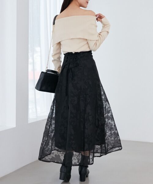 MAJESTIC LEGON / マジェスティックレゴン ロング・マキシ丈ワンピース | レディニットドッキングワンピース | 詳細8