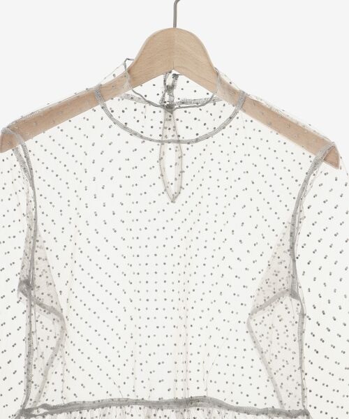 MAJESTIC LEGON / マジェスティックレゴン カットソー | エアリードットペプラムトップス | 詳細23